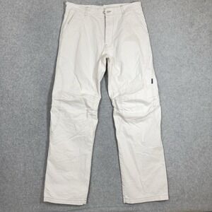 Diesel SV66 Canvas Double Knee Work Pants Mens 34x34 Straight Baggy Skater Italy